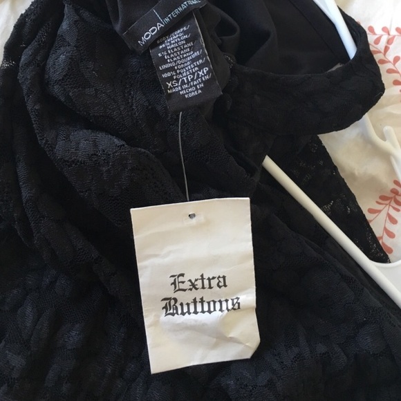 NWT Black high neck lace bodycon dress - Picture 4 of 4